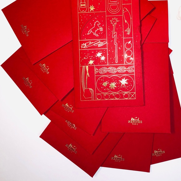 ✨ HERMÈS 2023 year of Rabbit red packet Envelopes - Picture 14 of 16